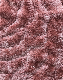 Shaggy carpet Astro 3d Q005Q PINK / PINK - высокое качество по лучшей цене в Украине.